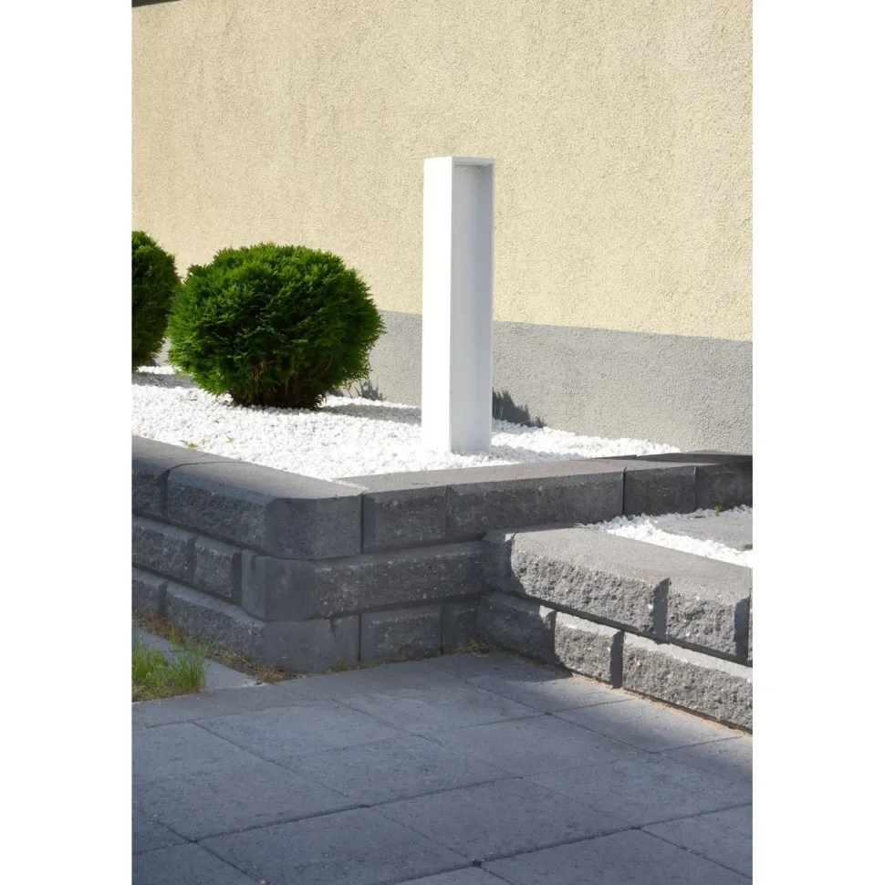 Lohkokansikivi Lakka 480x200x100 mm ja 80x200x100 mm musta