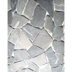 Luonnonkivimosaiikki Savu, vaaleanharmaa, 30x30cm