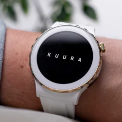 Älykello Kuura Smart Watch Fashion Women FW5, valkoinen