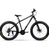 Maastopyörä Swoop Fatbike Adventurer, 26x4", 21 vaihdetta, musta