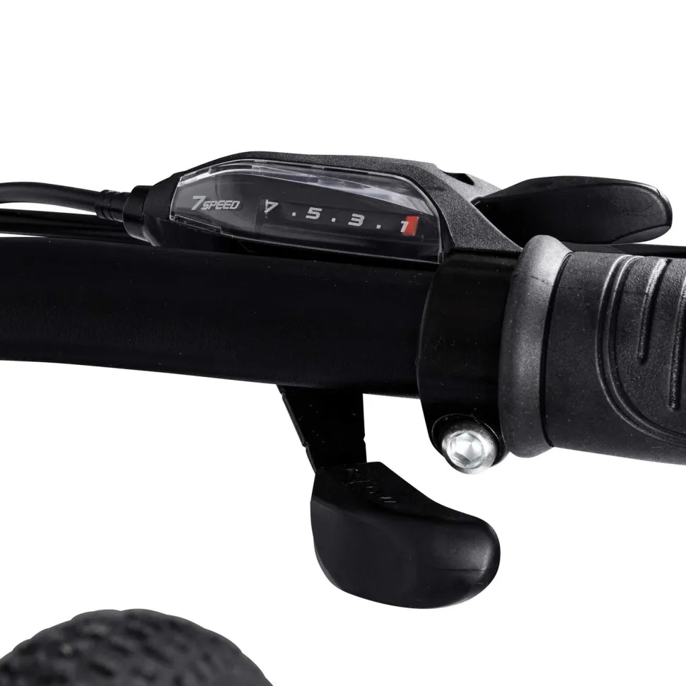 Maastopyörä Swoop Fatbike Adventurer, 26x4", 21 vaihdetta, musta