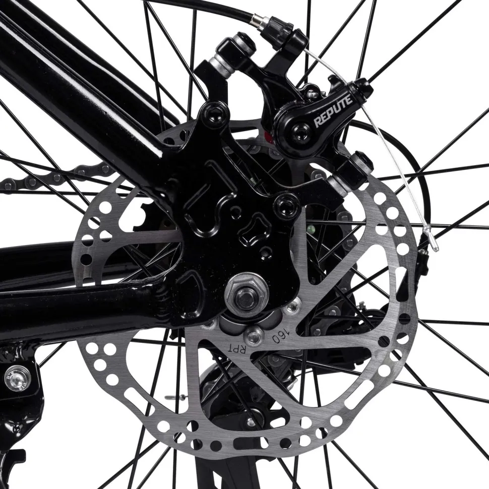 Maastopyörä Swoop Fatbike Adventurer, 26x4", 21 vaihdetta, musta