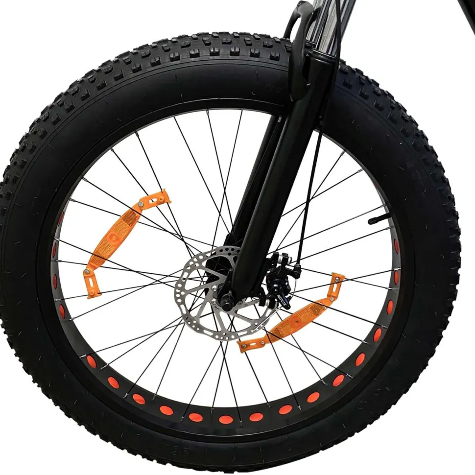 Maastopyörä Swoop Fatbike Adventurer, 26x4", 21 vaihdetta, musta