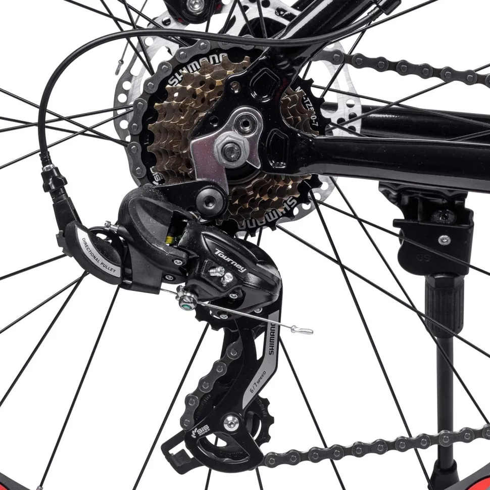 Maastopyörä Swoop Fatbike Adventurer, 26x4", 21 vaihdetta, musta