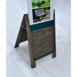 Mainosteline EcoFurn A-Pukki mänty, eri värejä