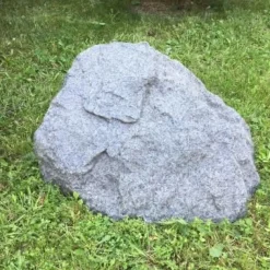 Maisemakivi Taidekivi D-80 Ø80cm harmaa lasikuitua