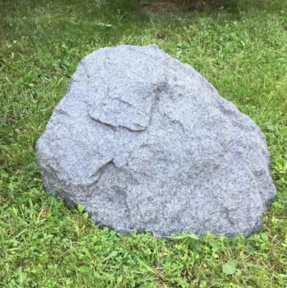 Maisemakivi Taidekivi D-80 Ø80cm harmaa lasikuitua