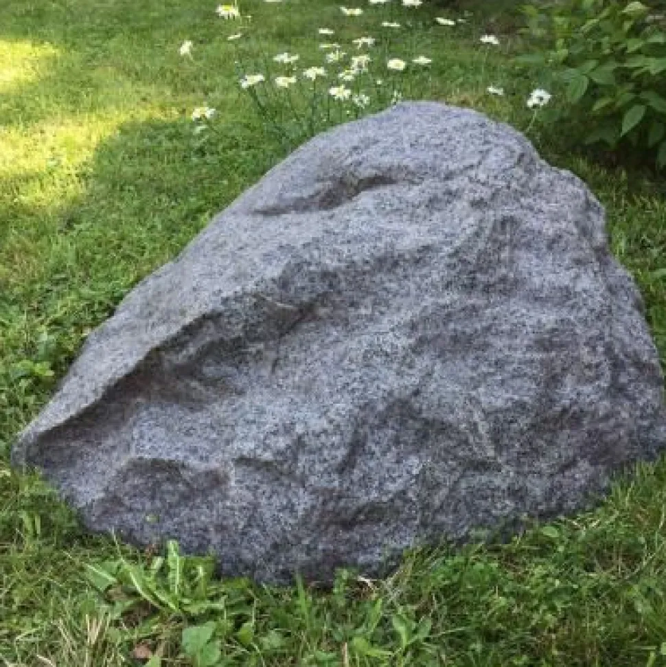 Maisemakivi Taidekivi D-80 Ø80cm harmaa lasikuitua