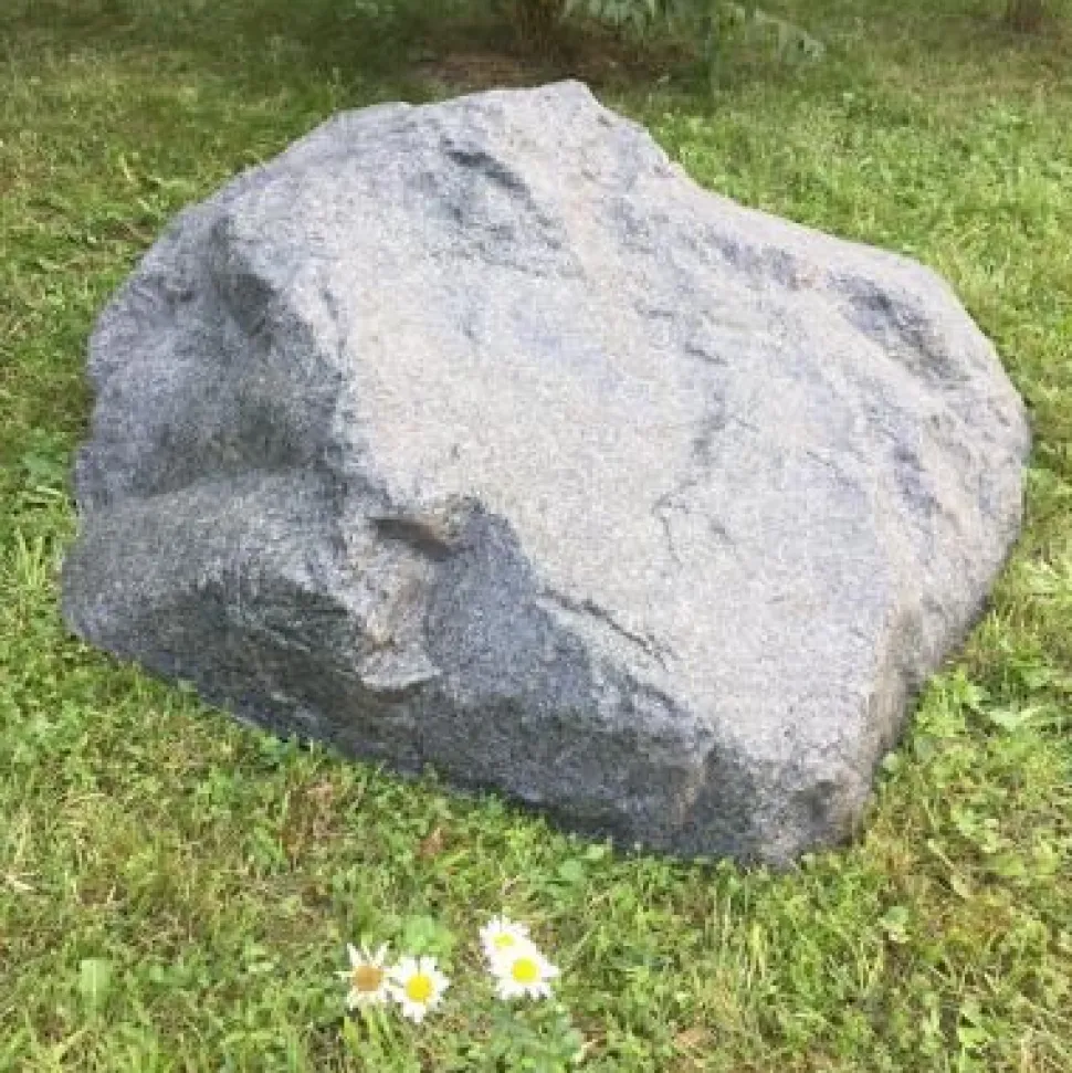 Maisemakivi Taidekivi D-120 Ø120cm harmaa lasikuitua