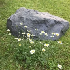 Maisemakivi Taidekivi D-120 Ø120cm harmaa lasikuitua