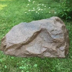 Maisemakivi Taidekivi D-100 Ø100cm punainen lasikuitua