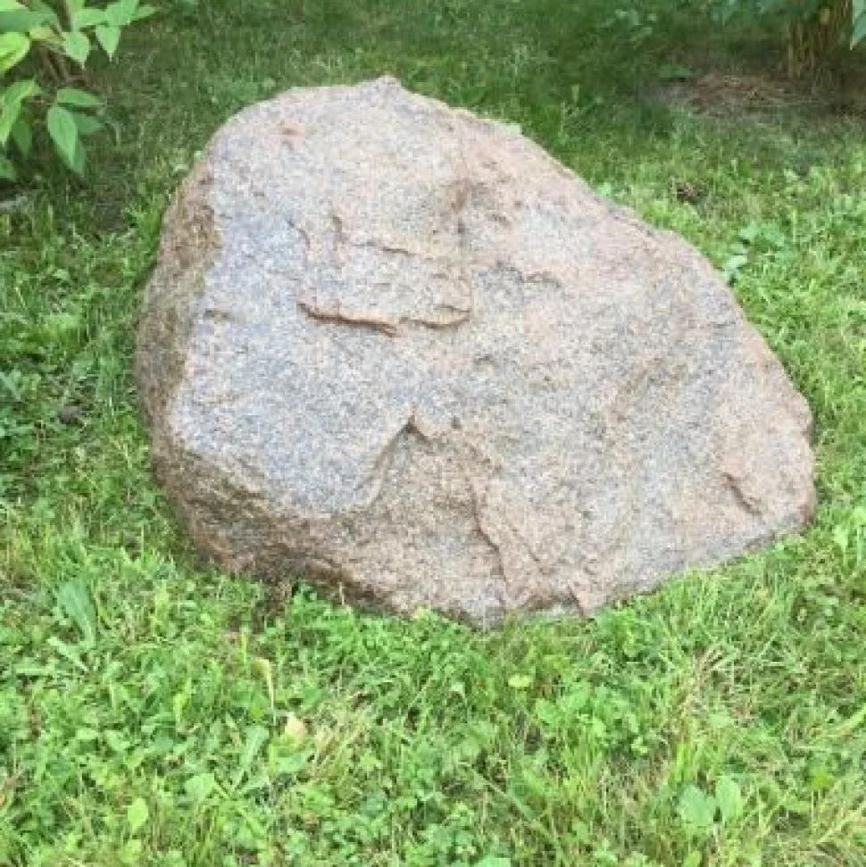 Maisemakivi Taidekivi D-80 Ø80cm punainen lasikuitua