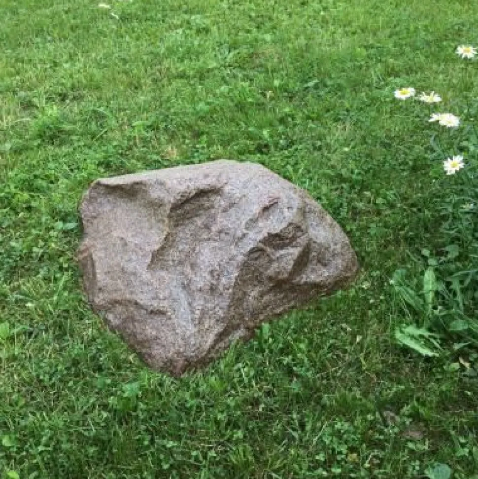 Maisemakivi Taidekivi D-50 Ø50cm punainen lasikuitua