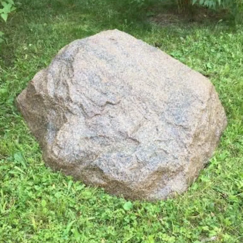 Maisemakivi Taidekivi D-90 Ø90cm punainen lasikuitua