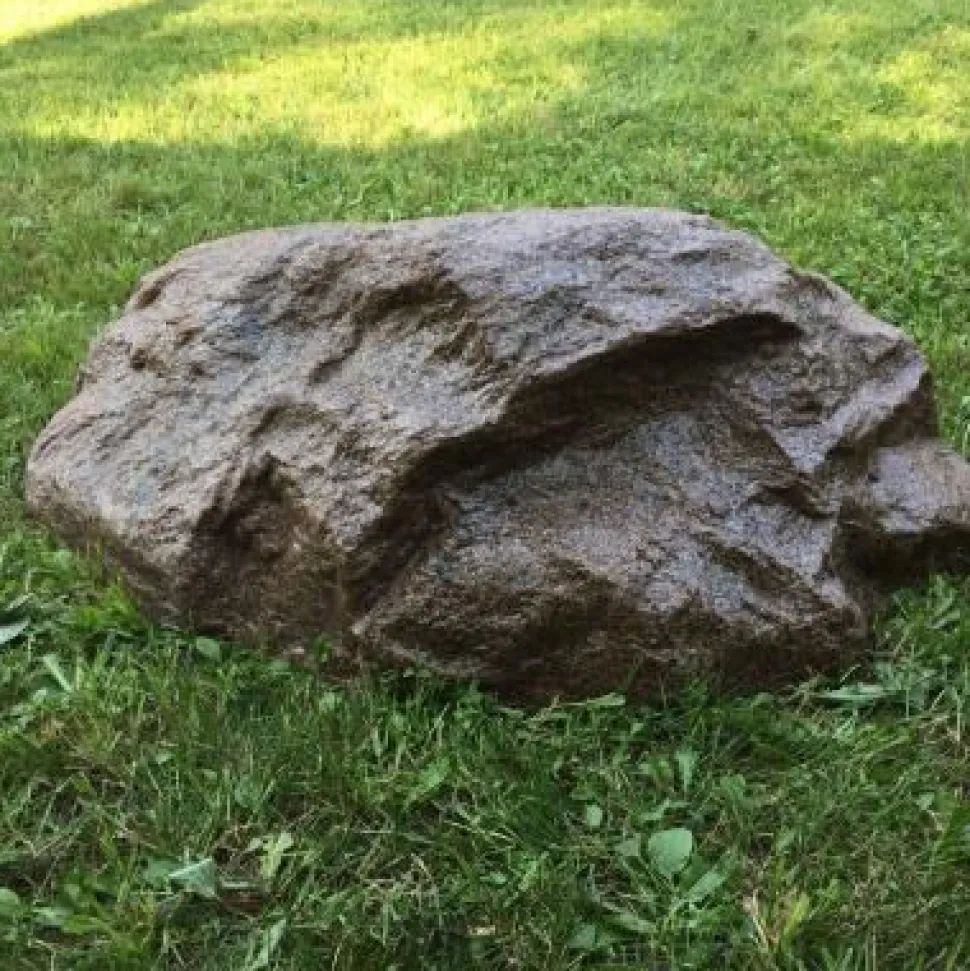 Maisemakivi Taidekivi D-90 Ø90cm punainen lasikuitua