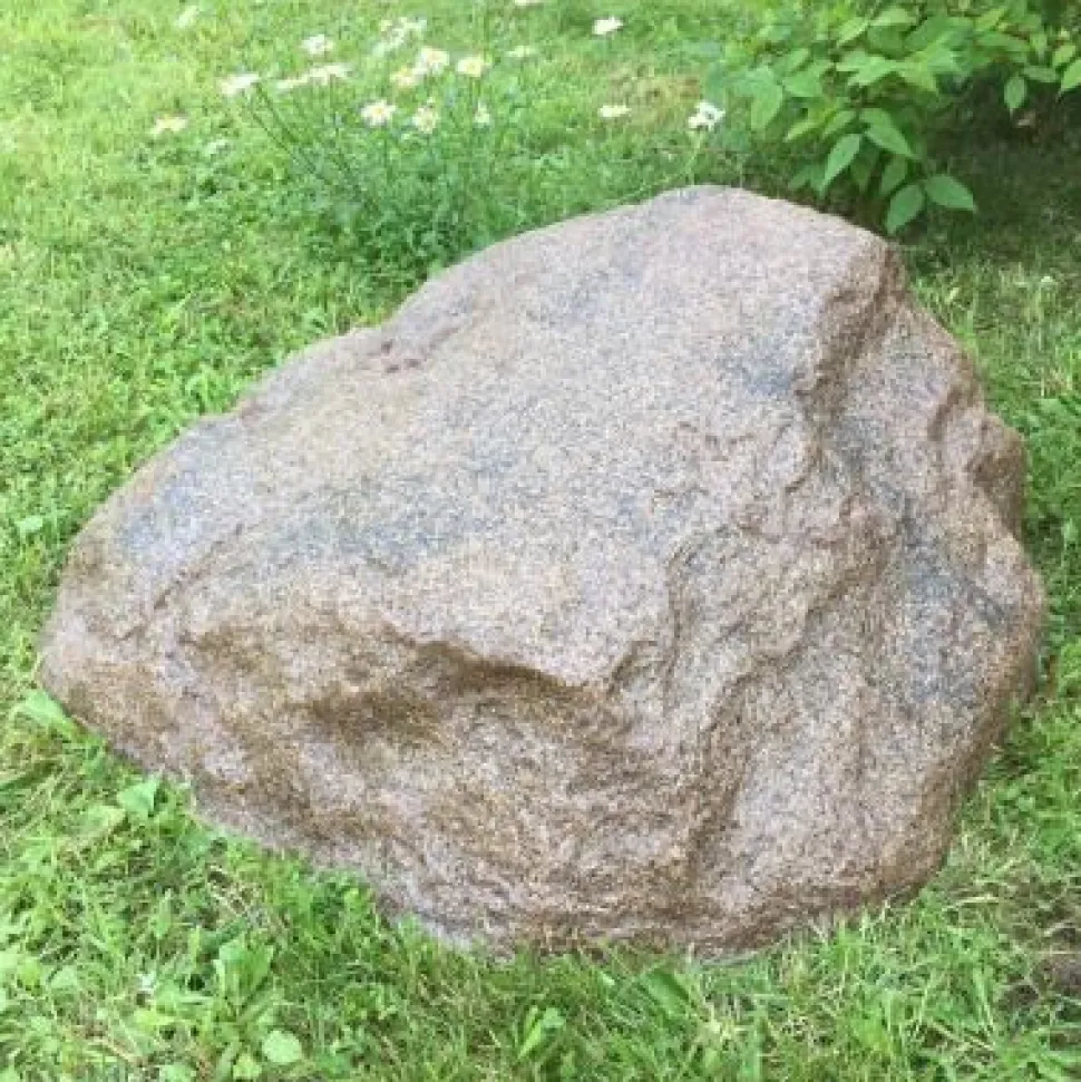 Maisemakivi Taidekivi D-90 Ø90cm punainen lasikuitua