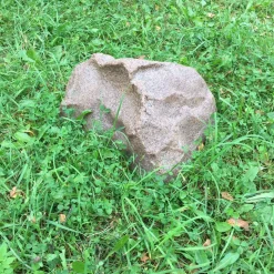 Maisemakivi Taidekivi D-30 Ø30cm punainen lasikuitua