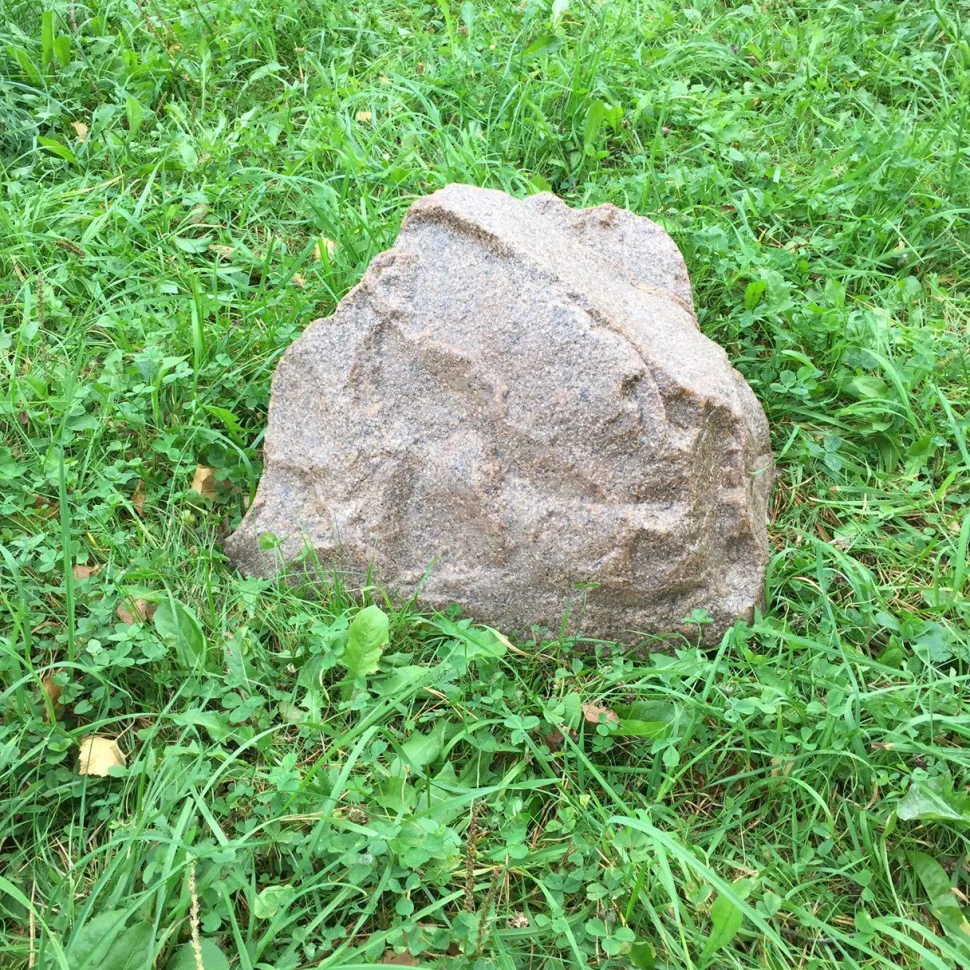Maisemakivi Taidekivi D-30 Ø30cm punainen lasikuitua