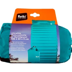 Makuualusta Retki Ultralite, täyttöpussilla, turkoosi