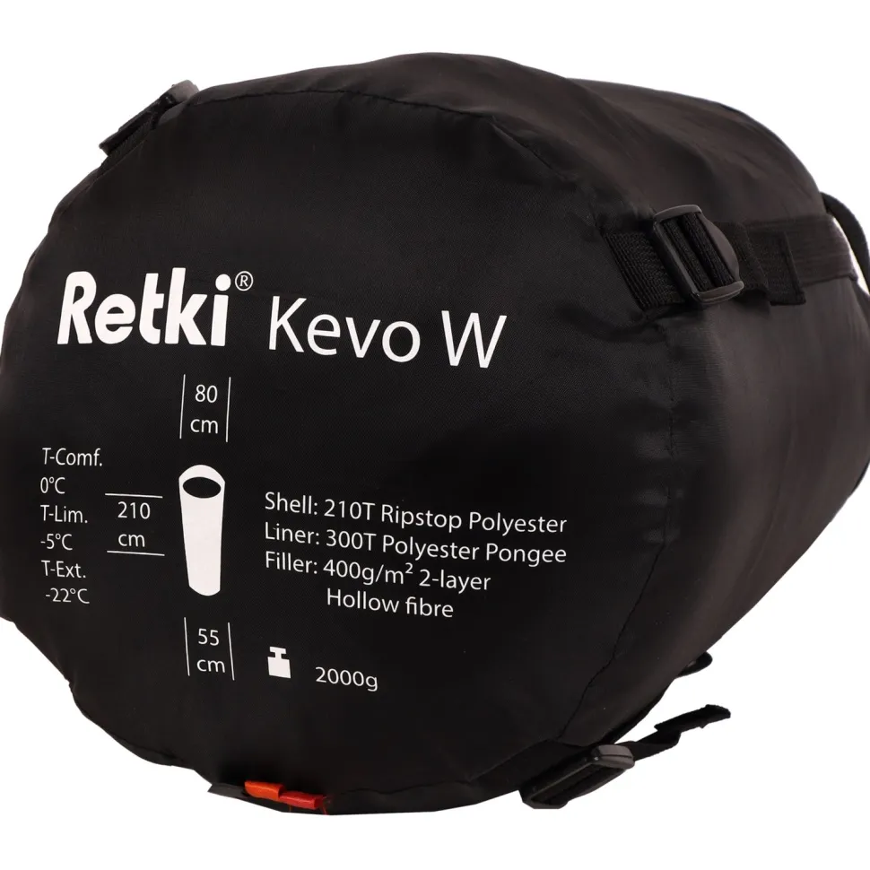 Makuupussi Retki Kevo W, punainen