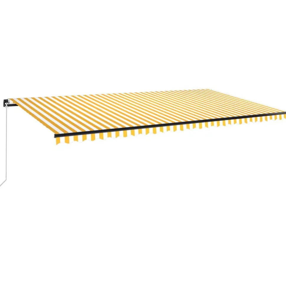 Manuaalisesti sisäänkelattava markiisi 1 300x250 cm sininen/valkoinen