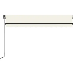Manuaalisesti sisäänkelattava markiisi 1 300x250 cm sininen/valkoinen
