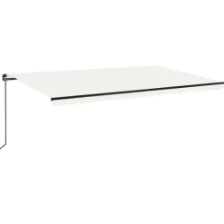 Manuaalisesti sisäänkelattava markiisi 1 300x250 cm sininen/valkoinen