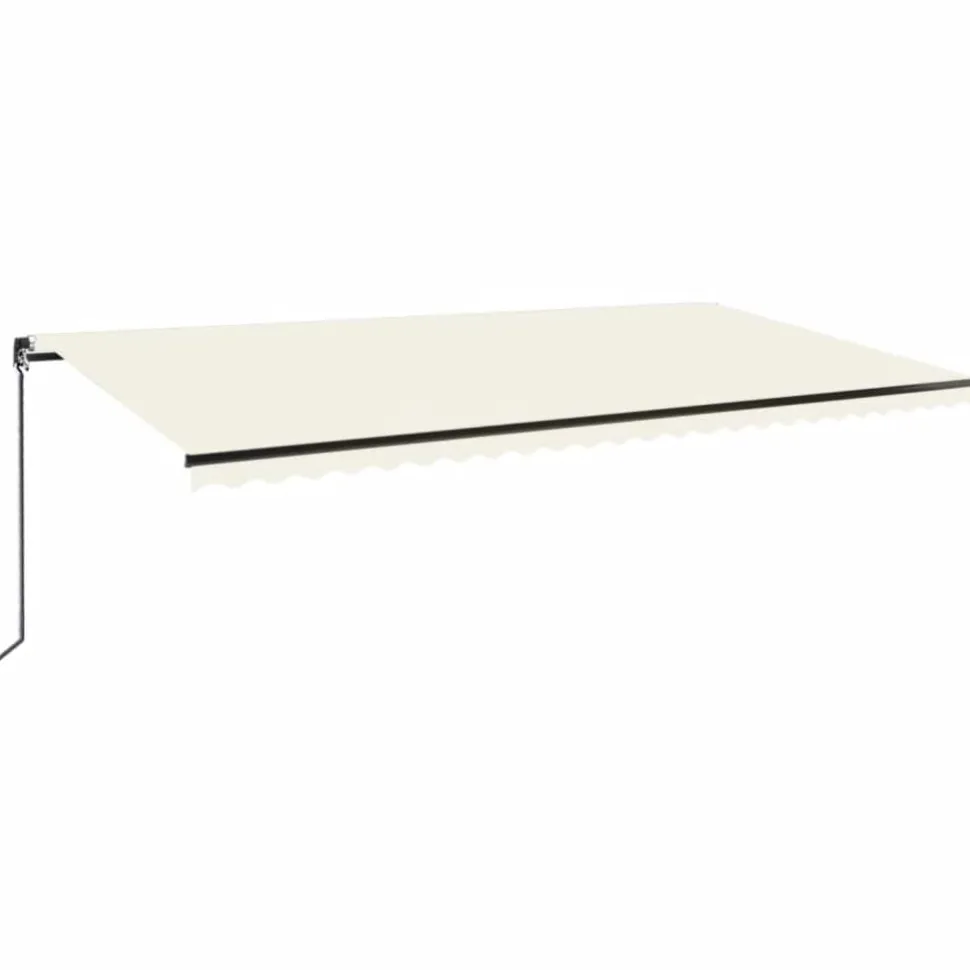 Manuaalisesti sisäänkelattava markiisi 1 300x250 cm sininen/valkoinen