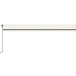 Manuaalisesti sisäänkelattava markiisi 1 300x250 cm sininen/valkoinen