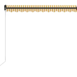 Manuaalisesti sisäänkelattava markiisi 1 300x250 cm sininen/valkoinen