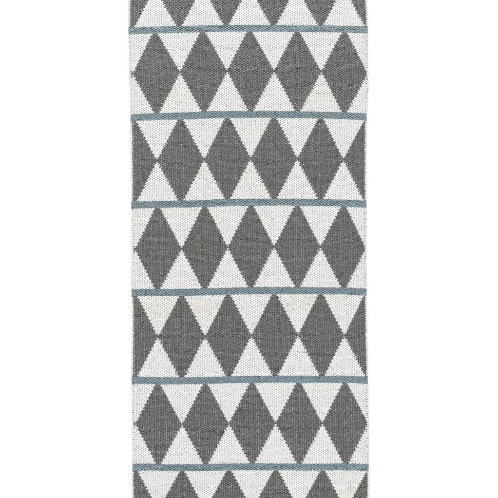 Matto Horredsmattan Zigge, 50x70cm, musta