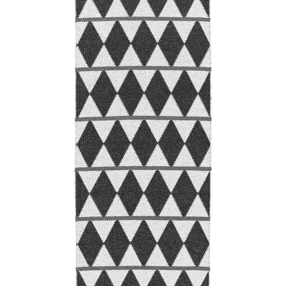 Matto Horredsmattan Zigge, 50x70cm, musta