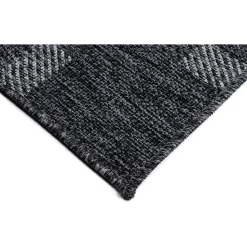 Matto Linento Check 80x150 cm antrasiitti