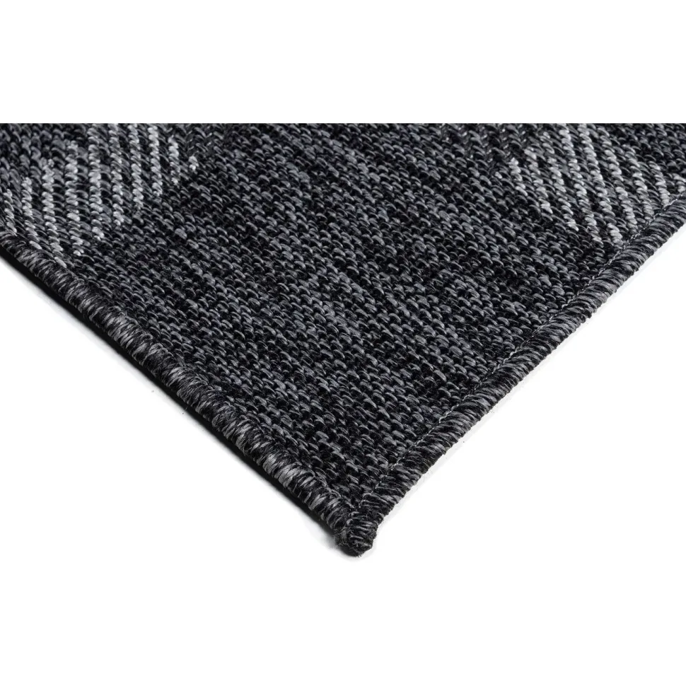 Matto Linento Check 80x150 cm antrasiitti