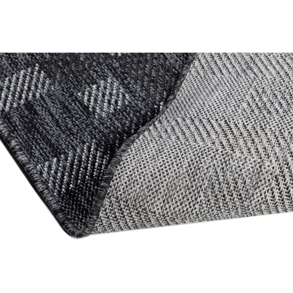 Matto Linento Check 80x150 cm antrasiitti
