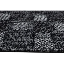 Matto Linento Check 80x150 cm antrasiitti