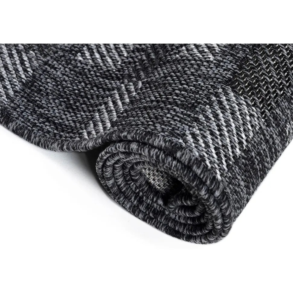 Matto Linento Check 80x150 cm antrasiitti