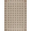 Matto Linento Check 80x150 cm ruskeanbeige