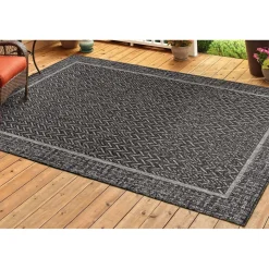 Matto Linento Ermioni 120x180 cm antrasiitti