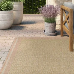 Matto Linento Kottby 200x290 cm vihreä/roosa
