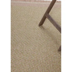 Matto Linento Kottby 200x290 cm vihreä/roosa