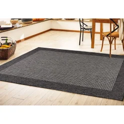Matto Linento Salamina 80x150 cm antrasiitti