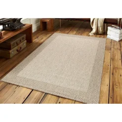 Matto Linento Salamina 80x150 cm ruskeanbeige