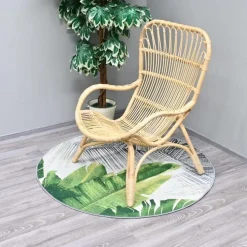 Matto Village's Palmu pyöreä Ø120cm vihreä
