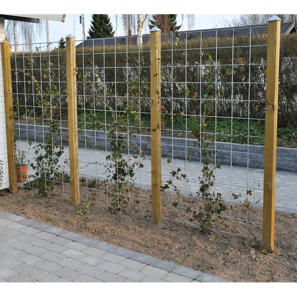 Metalliverkkopaneeliaidan lisäosa Hortus sis, tolppa paneeli ja kiinnikkeet