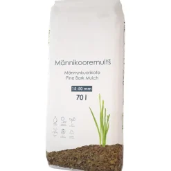 Männyn kuorikate Woodpeckers 15-50mm 51 säkkiä x 50l/lava 2550 litraa