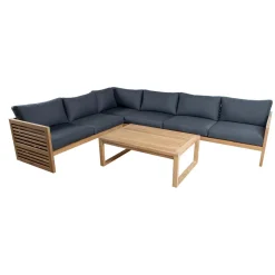 Moduulisohva Home4You Serenity, 2-Istuttava, oikea, tummanharmaa