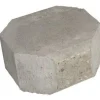 Muurikivi Rudus Aitakivi kansipääty 200x200x100 mm sileä harmaa