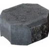 Muurikivi Rudus Aitakivi kansipääty 200x200x100 mm sileä musta