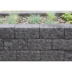 Muurikivi Rudus Antikko 330x165x165 mm antiikki musta